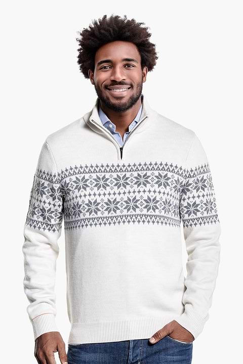 Snow Zip Wool White - Base Image