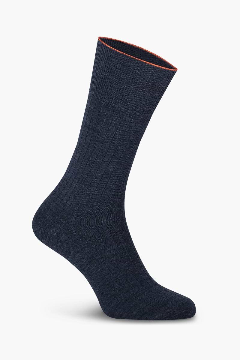 Joe Sock Rib Blue Whale 3-Pack