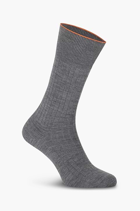 Joe Sock Rib Harvard Grey 3-Pack - Base Image