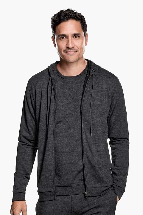 Joe Sweathoodie Antracite Grey - Base Image