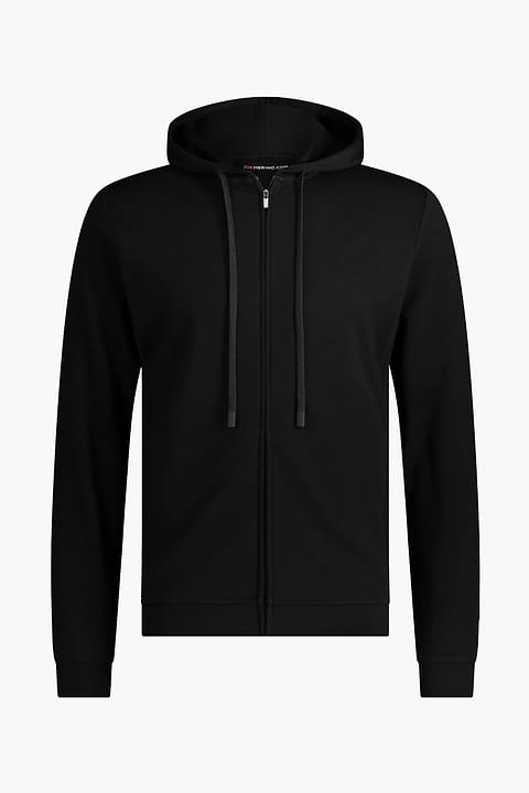 Joe Sweathoodie Deep Black - Base Image