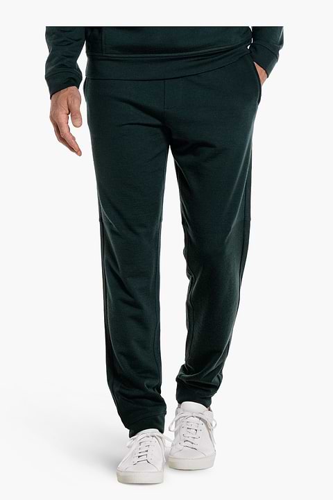 Joe Sweatpants Very Dark Green - Base Image