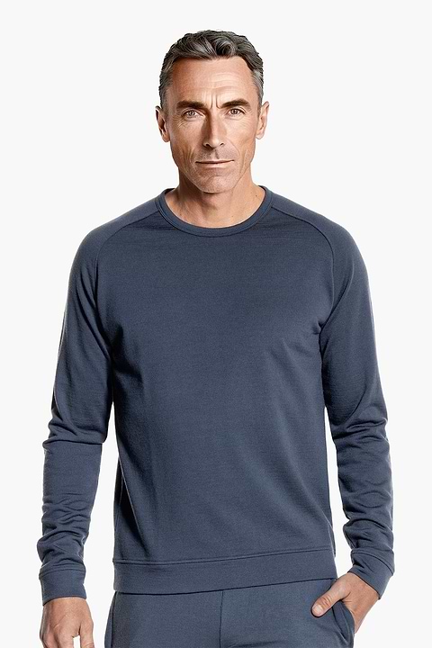 Joe Sweatshirt Dark Steel - Base Image
