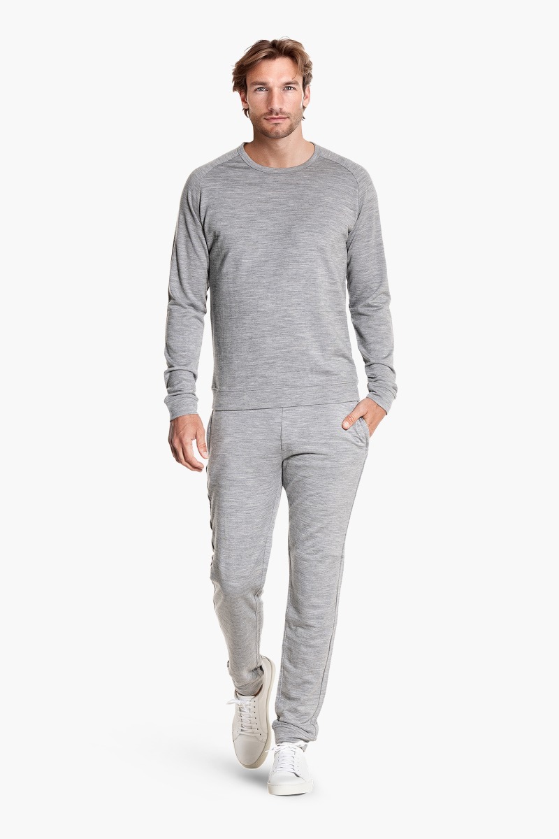 Joe Sweatshirt Mid Grey