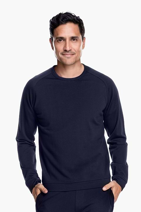 Joe Sweatshirt Navy Blue - Base Image