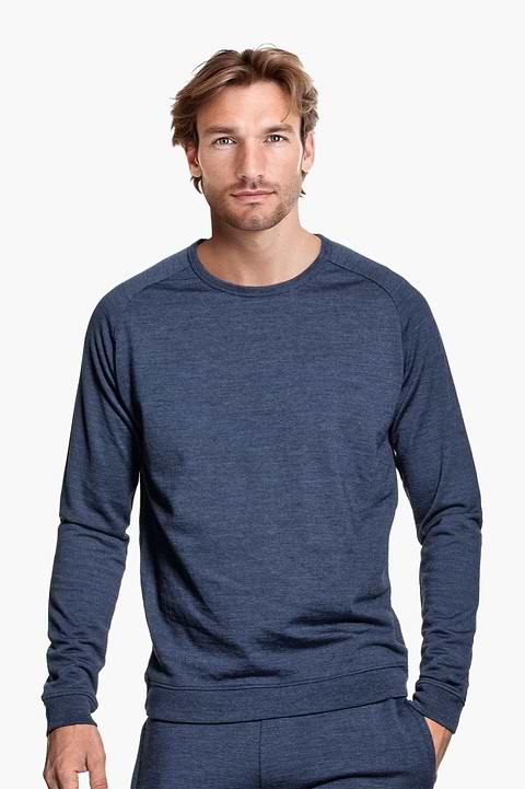 Joe Sweatshirt Summernight Navy - Base Image