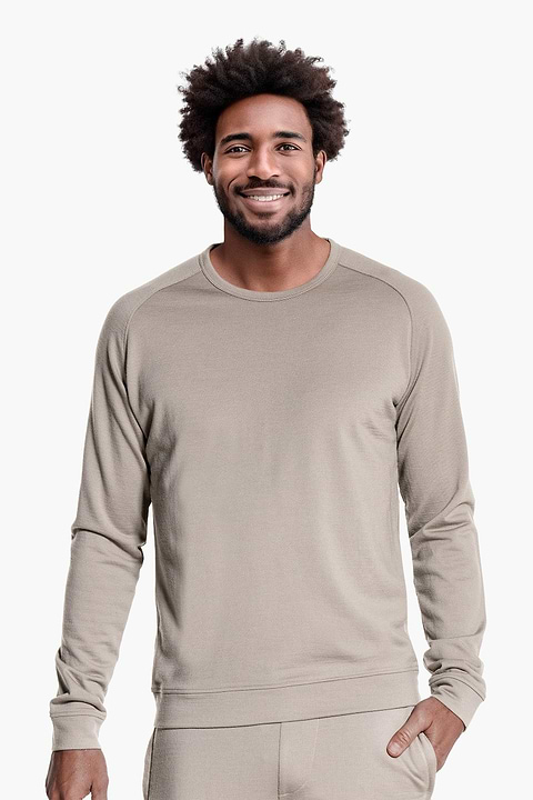 Joe Sweatshirt Tortuga Kaki - Base Image