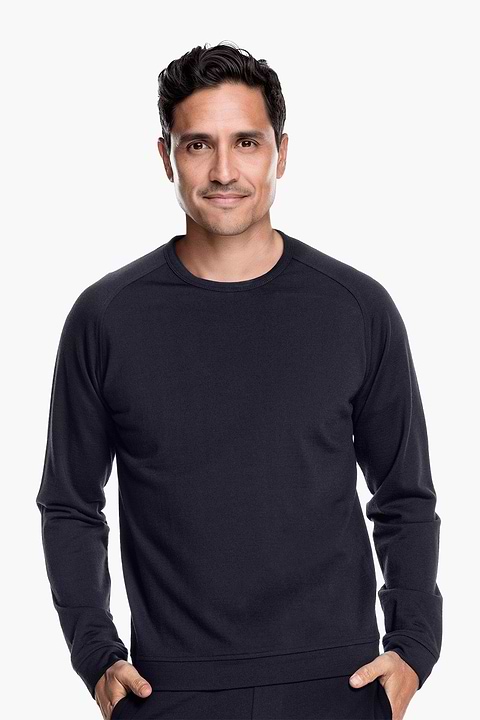 Joe Sweatshirt Very Dark Navy - Base Image