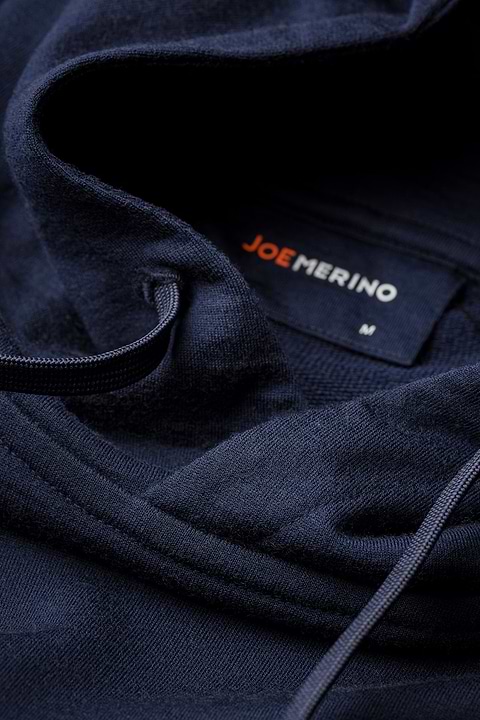 Sweatshirt Hoodie Navy Blue - Base Image