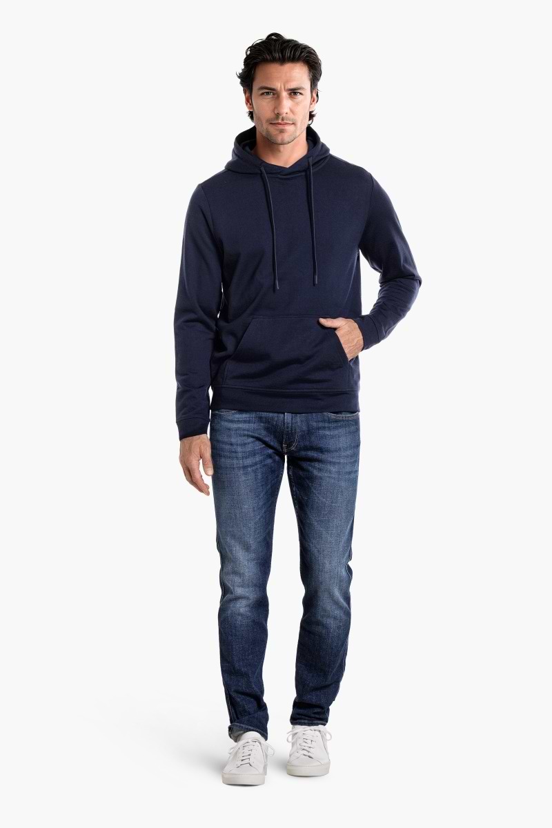 Sweatshirt Hoodie Navy Blue