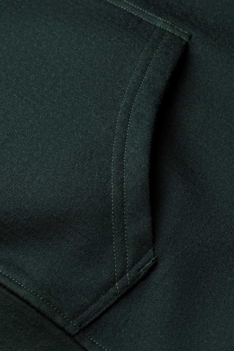 Sweatshirt Hoodie Very Dark Green