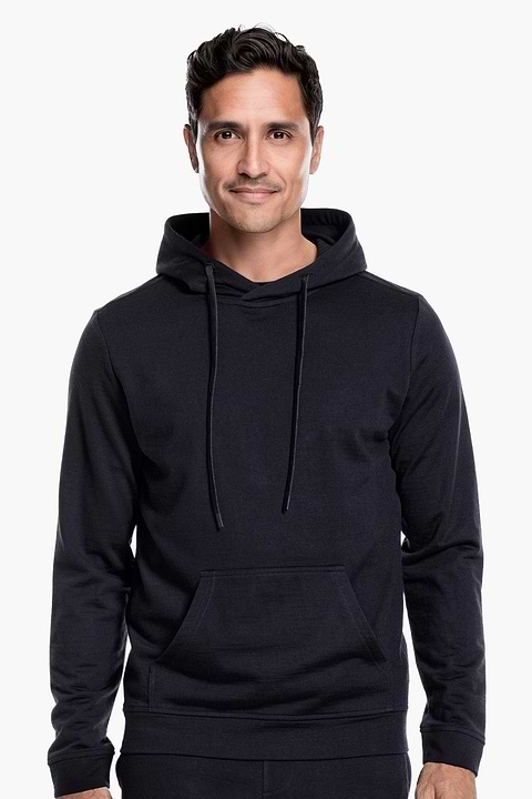 Sweatshirt Hoodie Very Dark Navy - Base Image