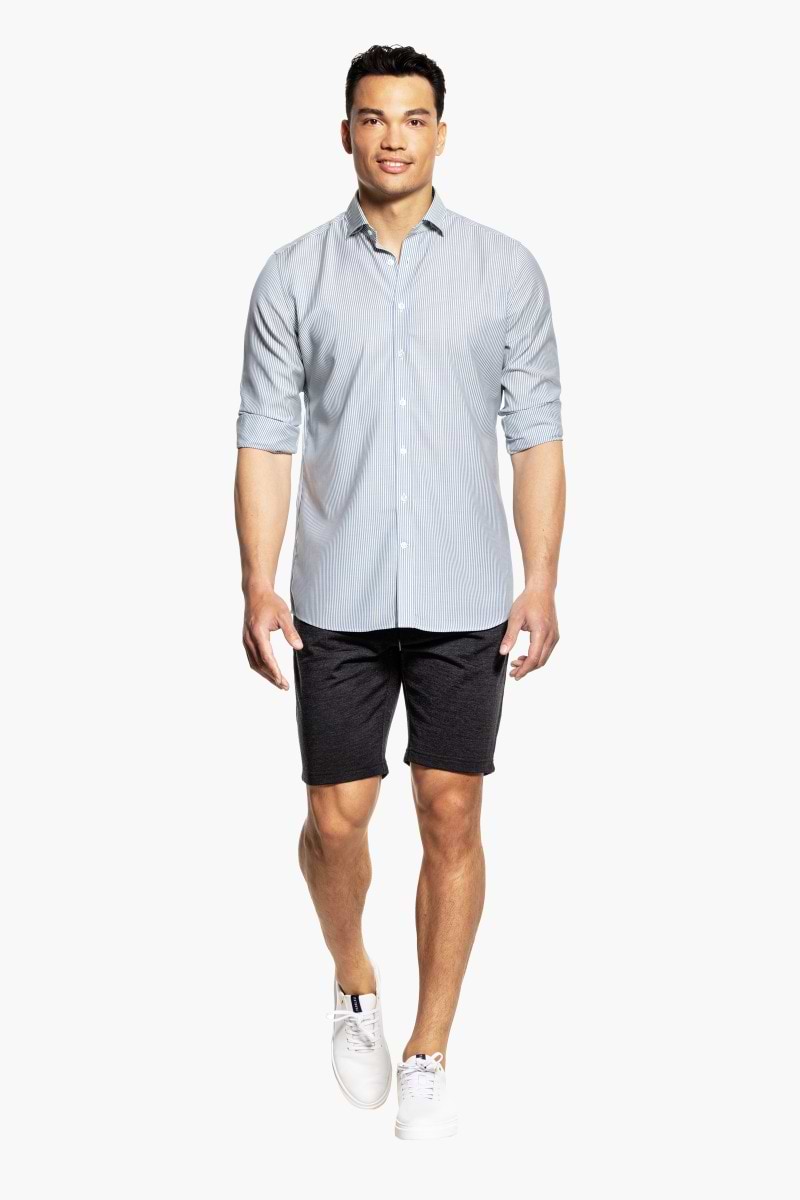 Joe Sweatshorts Extra Long Antracite Grey