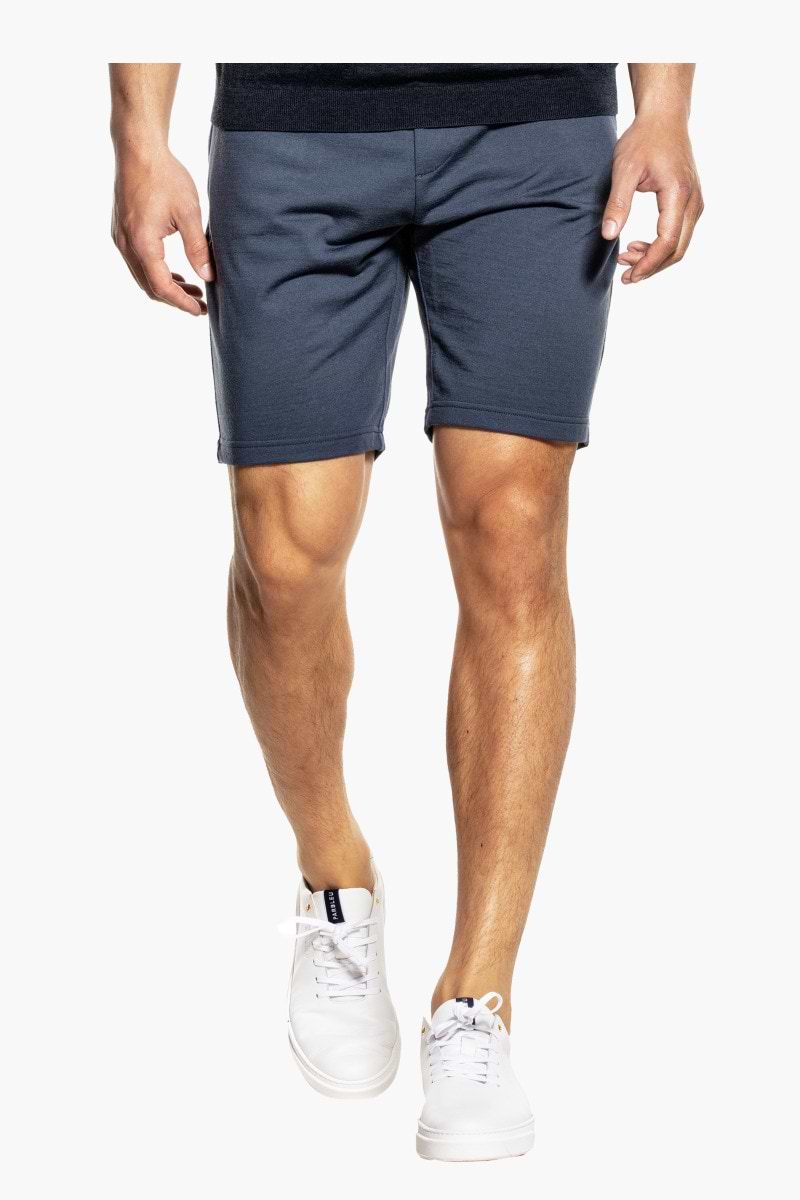 Joe Sweatshorts Extra Long Dark Steel