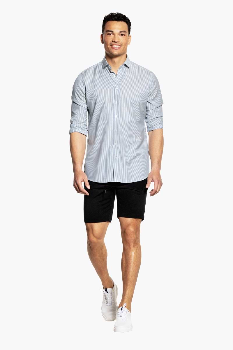 Joe Sweatshorts Extra Long Deep Black
