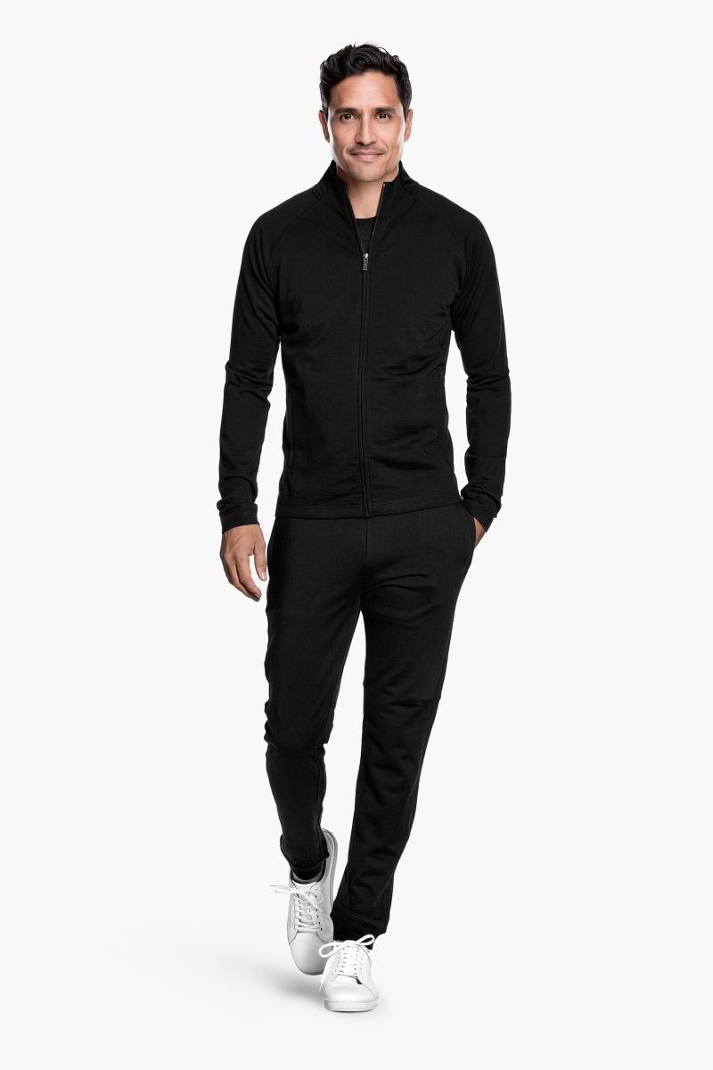 Joe Sweatvest Deep Black