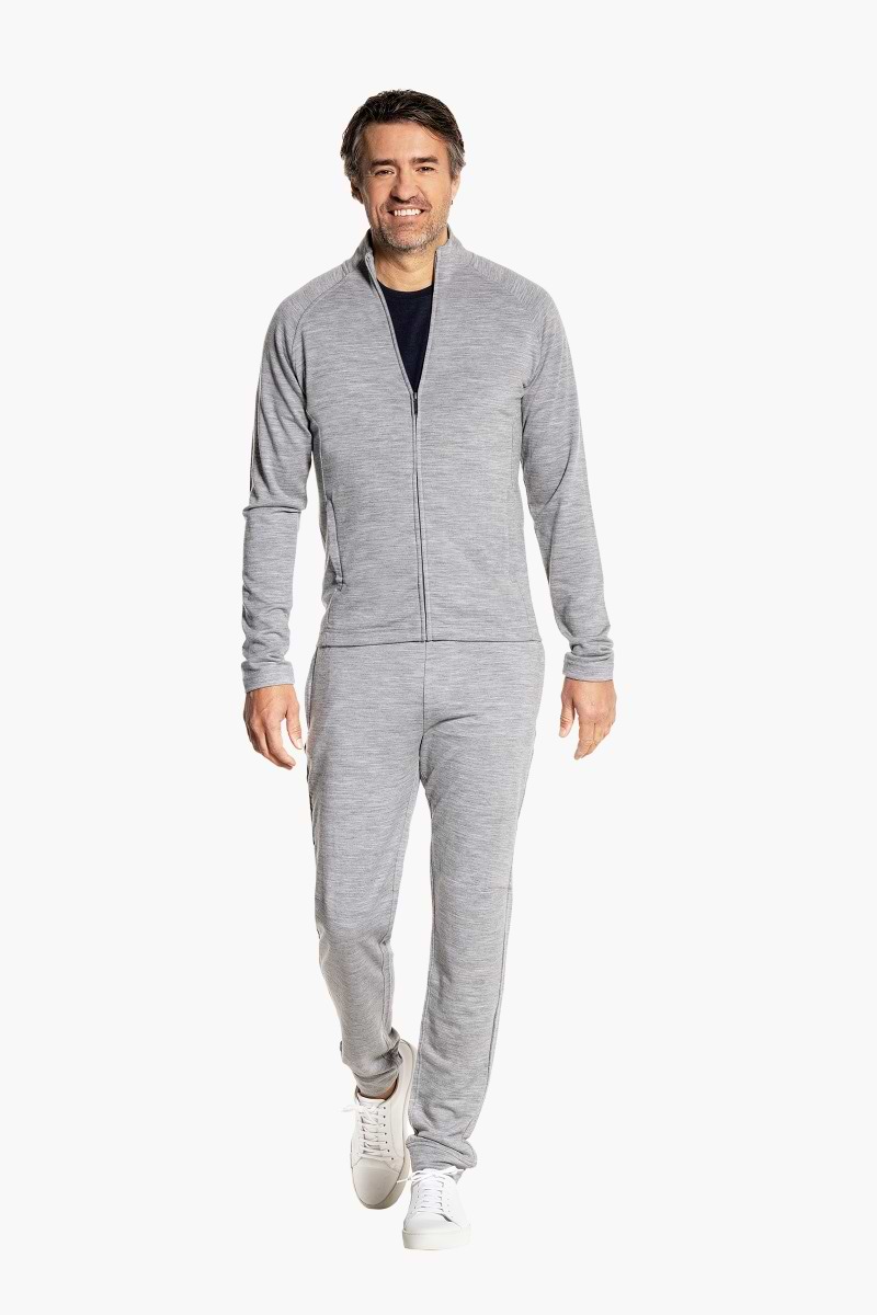 Joe Sweatvest Mid Grey