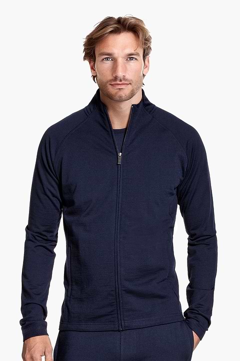 Joe Sweatvest Navy Blue - Base Image