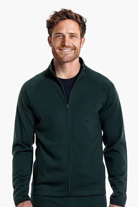 Joe Sweatvest Very Dark Green - Base Image