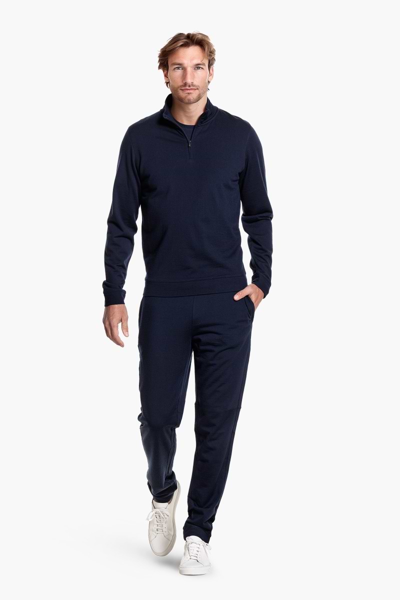 Sweatzip Navy Blue