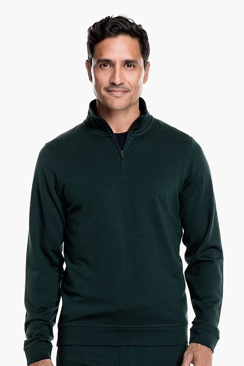 Sweatzip Very Dark Green - Base Image