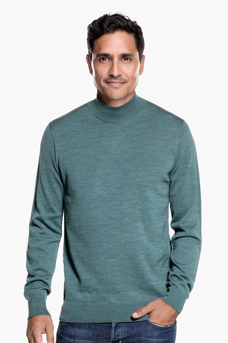 Mock neck sweater men - Joe Turtle 3D | Joe Merino