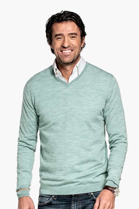 Joe V-Neck Antique Mint - Base Image