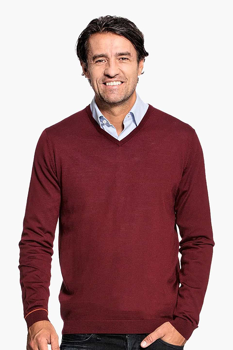 Joe V-neck Barolo - Base Image