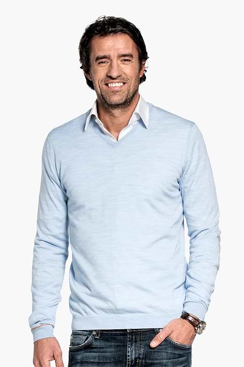 Joe V-neck Blue Argentina - Base Image