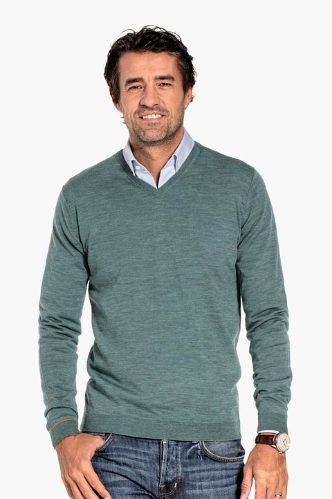 Joe V-neck Cloud Forest - Base Image