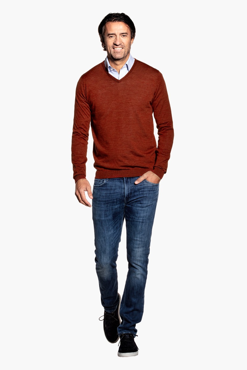 Joe V-neck Copper Canyon