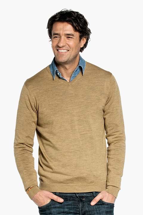 Joe V-Neck Dirty Canary - Base Image