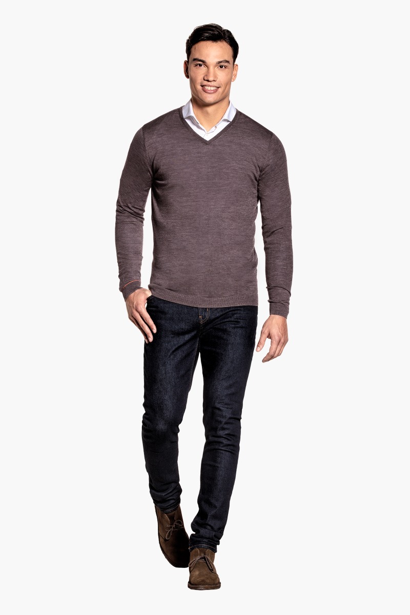 Joe V-neck Extra Long Interesting
