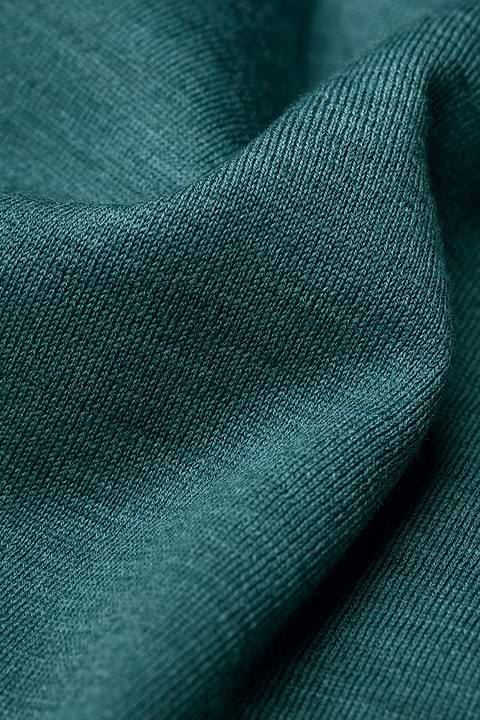 V-neck Extra Long Kingfisher Petrol - Base Image