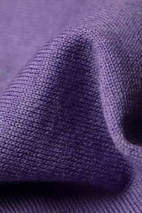 Joe V-Neck Hyacinth Purple - Base Image