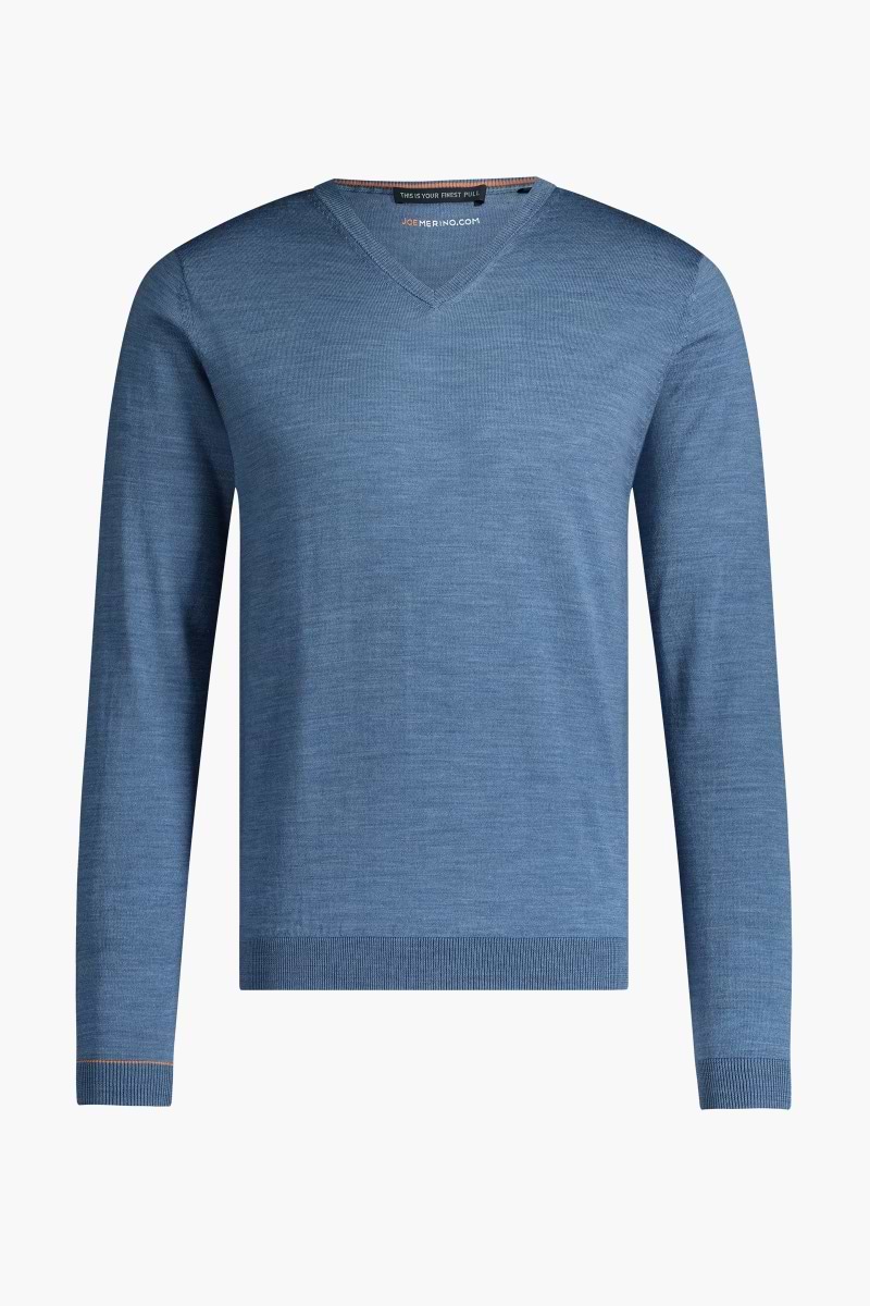 Joe V-neck Ice Blue
