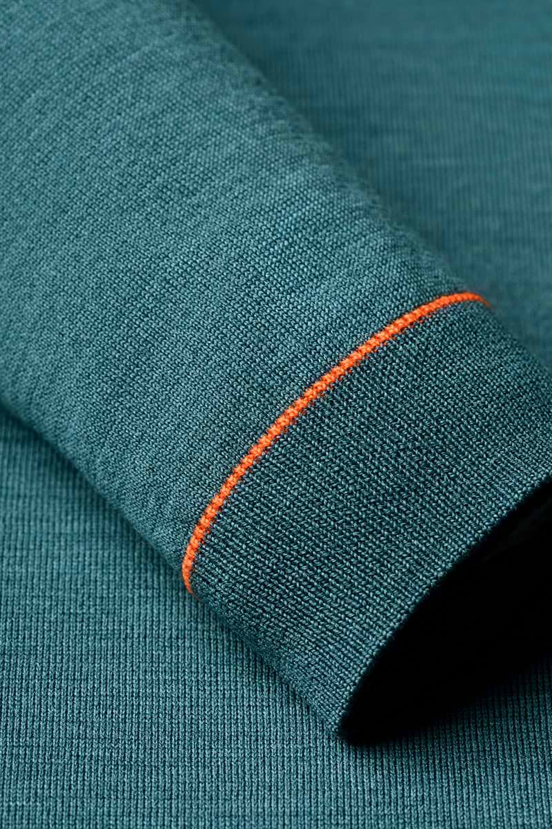 V-Neck Kingfisher Petrol