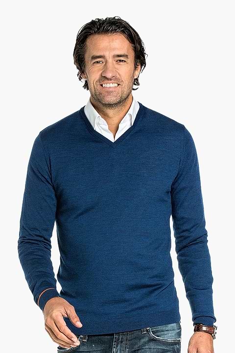 Joe V-Neck New Navy - Base Image