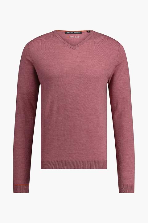 Joe V-Neck Peruvian Pink - Base Image