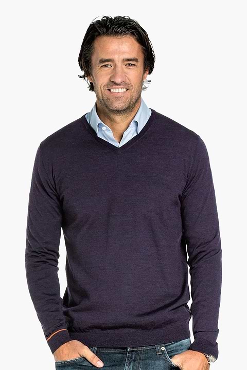 Joe V-Neck Purple Lord - Base Image