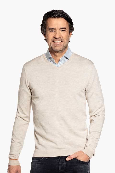 Joe V-neck Sparkling Champagne - Base Image