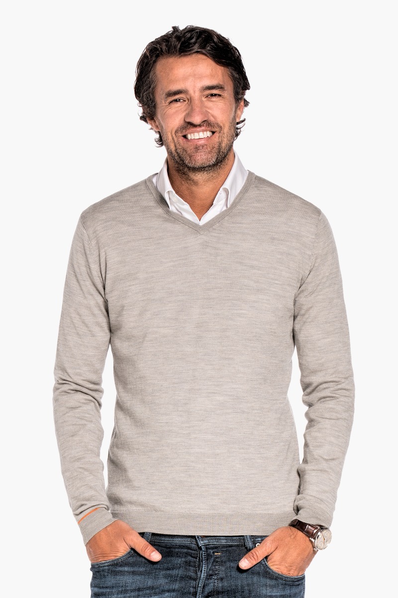 Joe V-Neck Windsor Beige