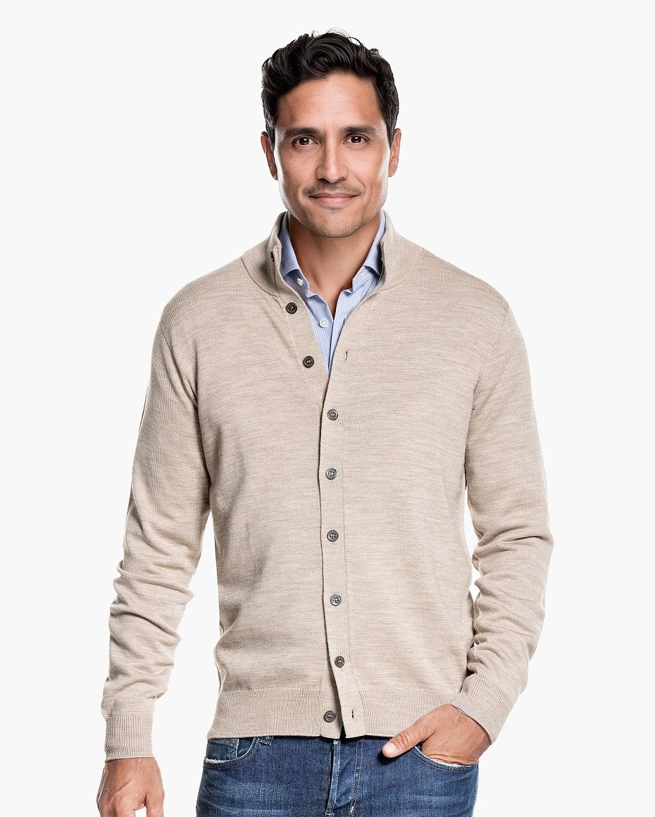Vest Button Easy Fit Desert Beige