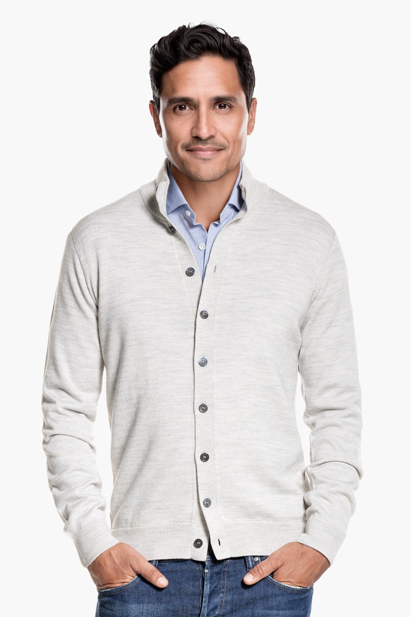 Vest Button Easy Fit Dover Grey
