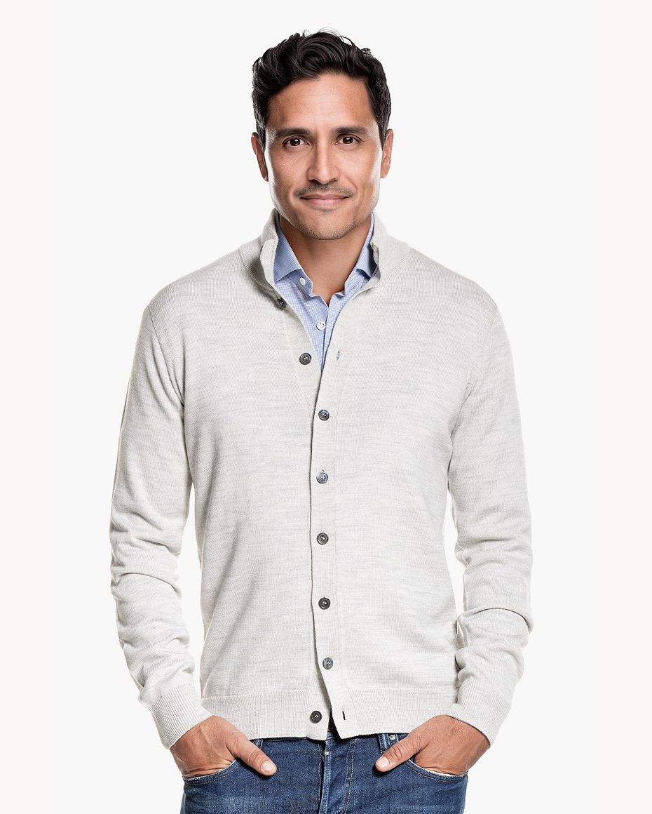 Vest Button Easy Fit Dover Grey