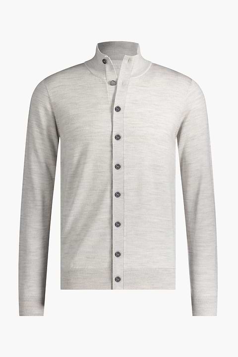 Vest Button 3D Dover Grey - Base Image