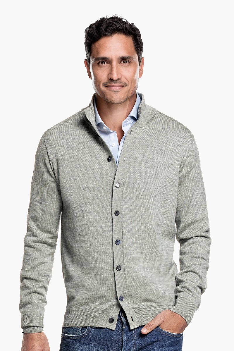 Vest Button 3D Hazy Green