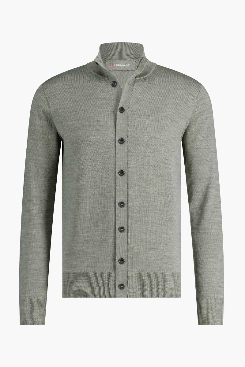 Vest Button 3D Hazy Green