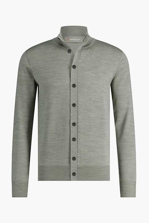 Vest Button 3D Hazy Green - Base Image