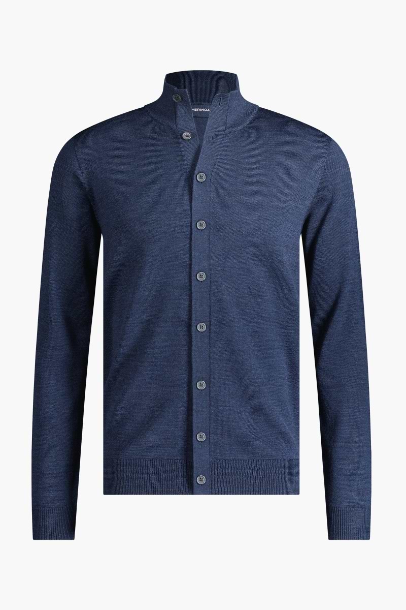 Vest Button Easy Fit Summernight Navy